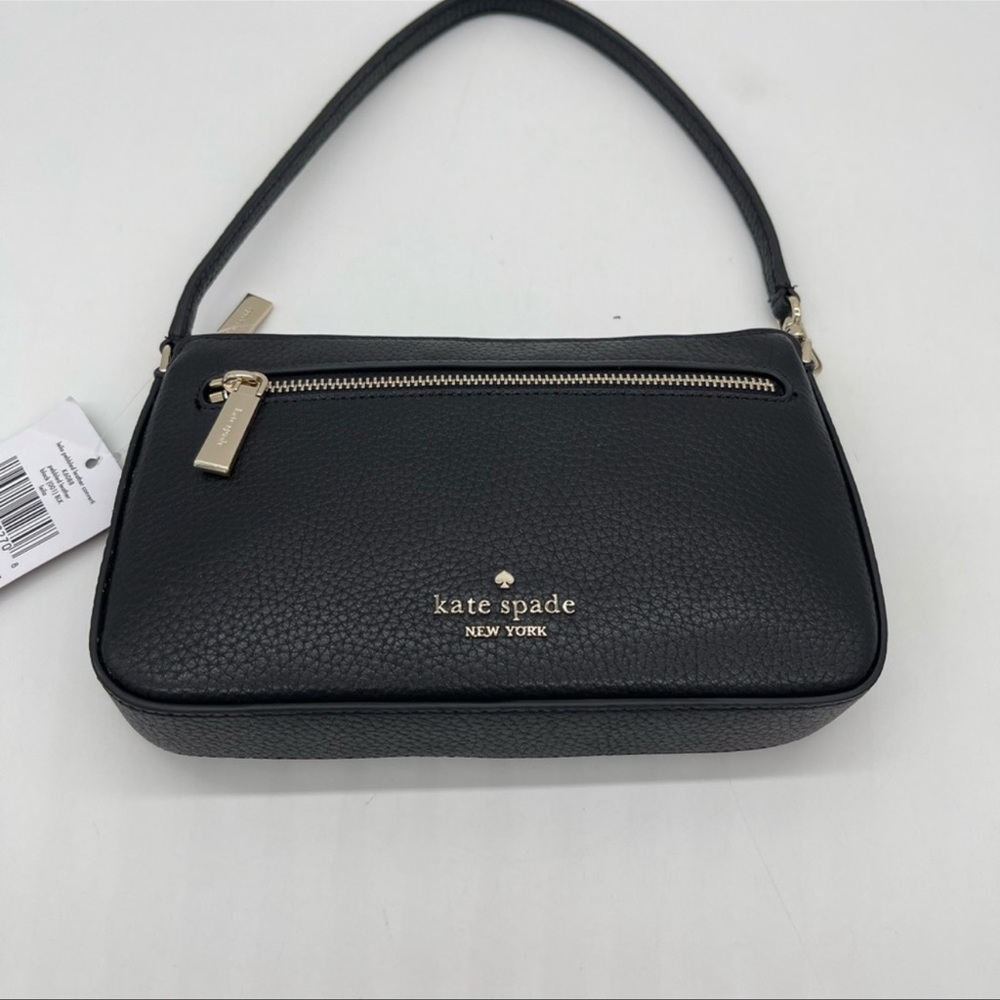 Kate Spade Leila Convertible Mini Pachette Bag Black - Picture 4 of 11